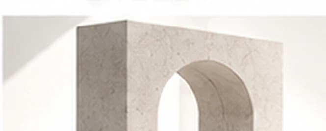 Origin & Orientation marble sculpture